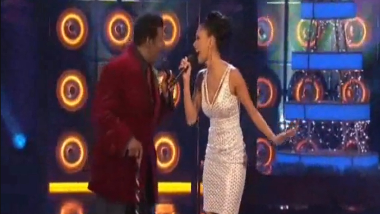 Jerry & Nicole Scherzinger:  Ain’t No Mountain High Enough